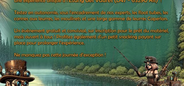 Cap sur l’Aventure : Testez, Flottez, Pêchez !
