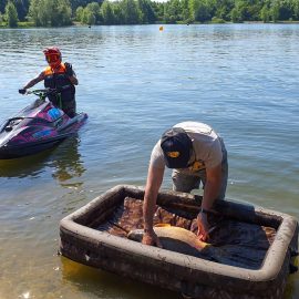 Jeteur et pêcheur ensemble !