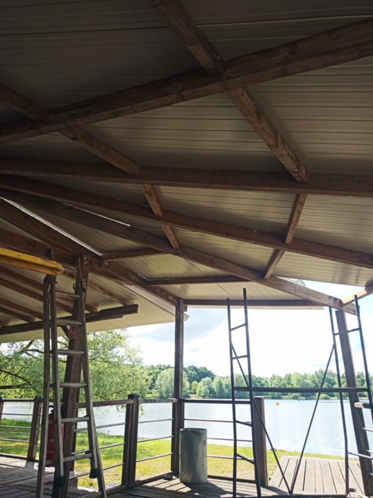 Les Travaux de Calou #6 : Remplacement du toit du Bar 4 travauxcalou6 3