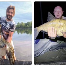 Belles prises pour David, Kevin et Mélanie !