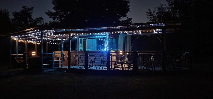 Quand le jour s’efface doucement… Illuminations du Snack