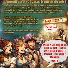 Ça va chanter, danser et croquer de la pizza !