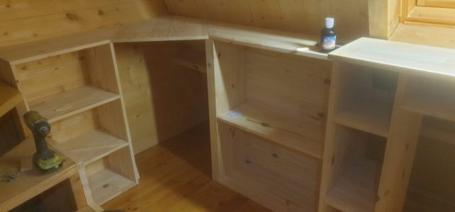 Les travaux du chalet approchent de leur terme !