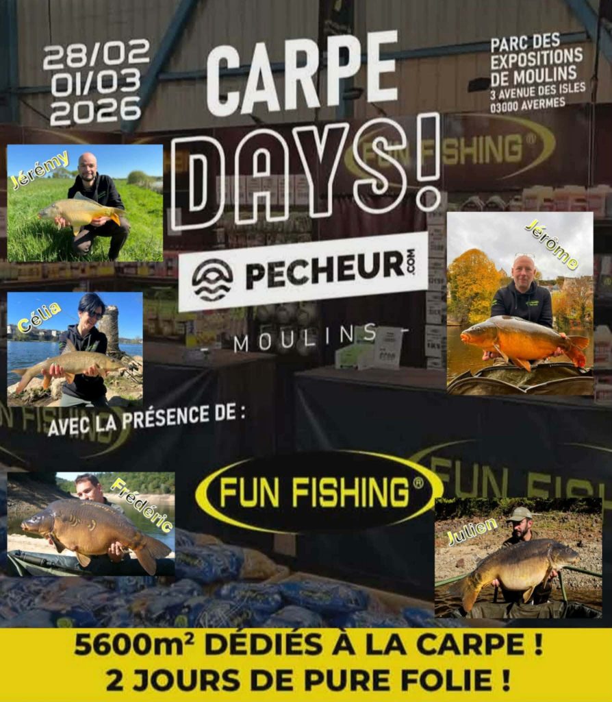 Pêche & Inclusion : notre rencontre avec Fishing Therapy au Carpe Days de Moulins 1 affichecarpedays2026